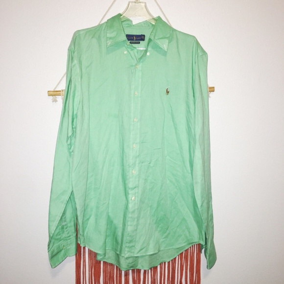 ralph lauren chambray oxford